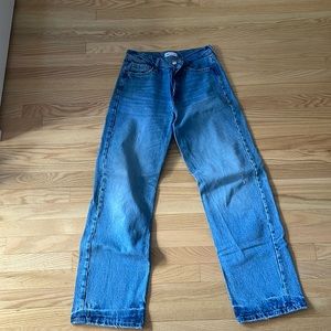Zara Barrel Leg Jeans